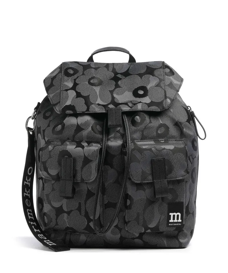 Marimekko Wear All Day L Unikko Ryggsäck grey/dark grey