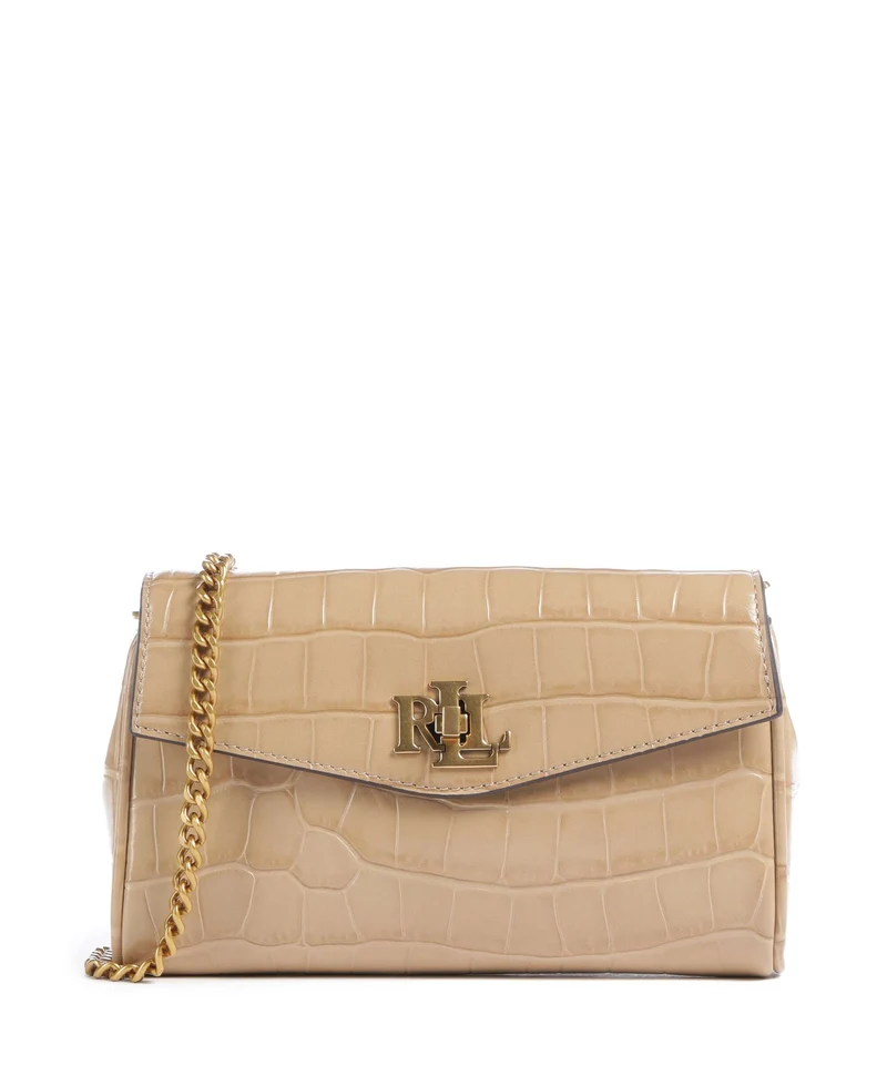 Lauren Ralph Lauren Tanner Large Crossover väska tan
