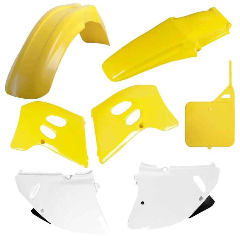 POLISPORT Plastic Kit OEM Color - Suzuki RM 125 (93-95) 91344