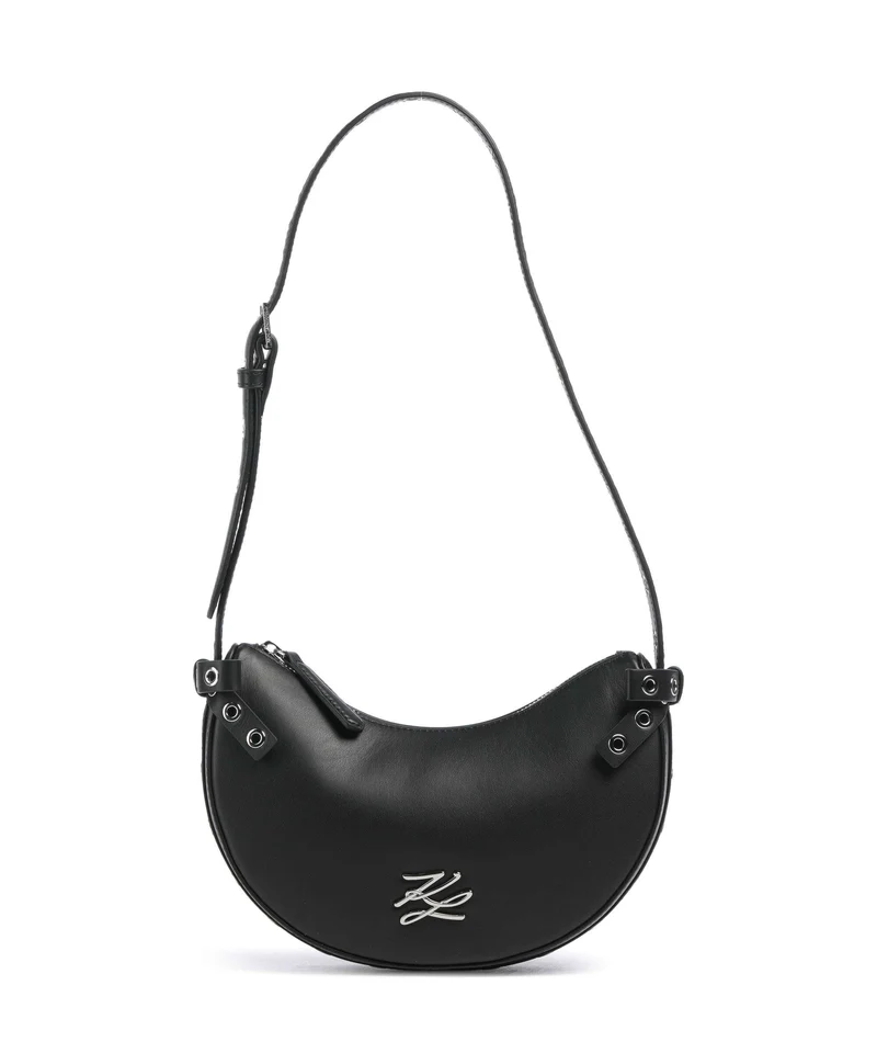Karl Lagerfeld K/Autograph Small Bow Axelremsväska black embellishment