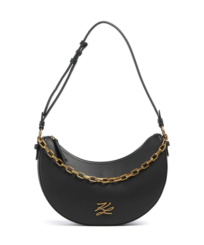 Karl Lagerfeld K/Autograph Medium Axelremsväska black/gold
