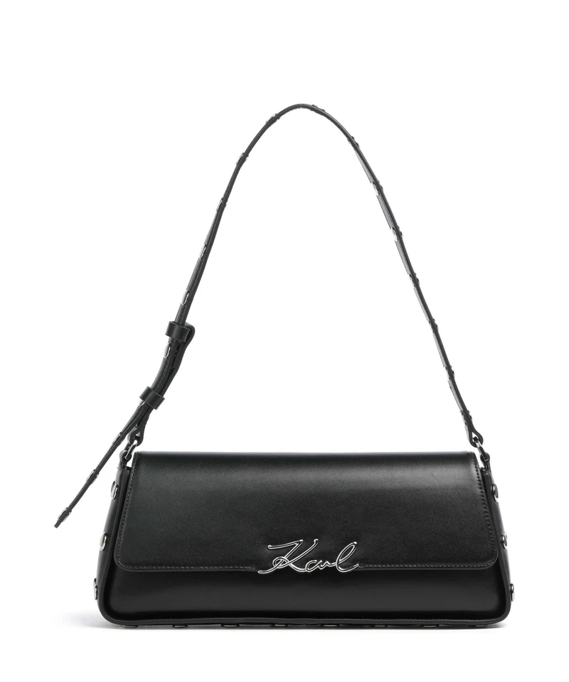 Karl Lagerfeld K/Signature Axelremsväska black embellishment