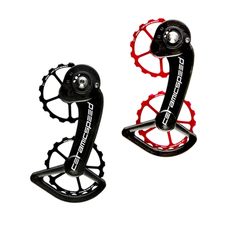 Coated Over Sized Pulley Wheel System for SRAM