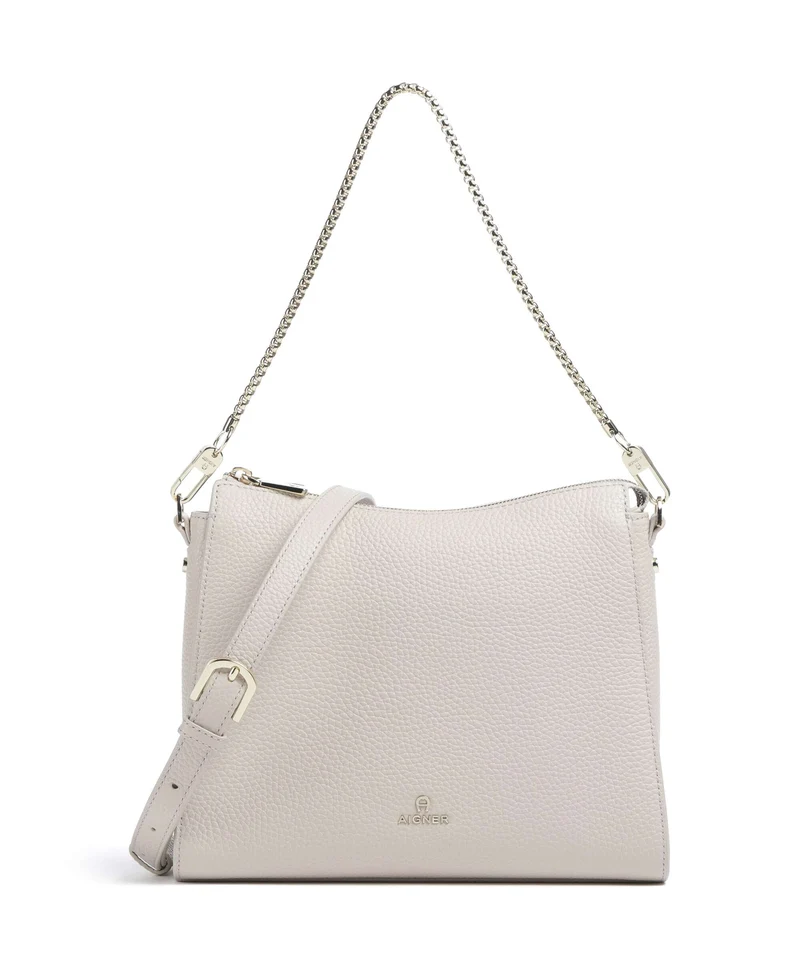 Aigner Ivy M Axelremsväska fog beige
