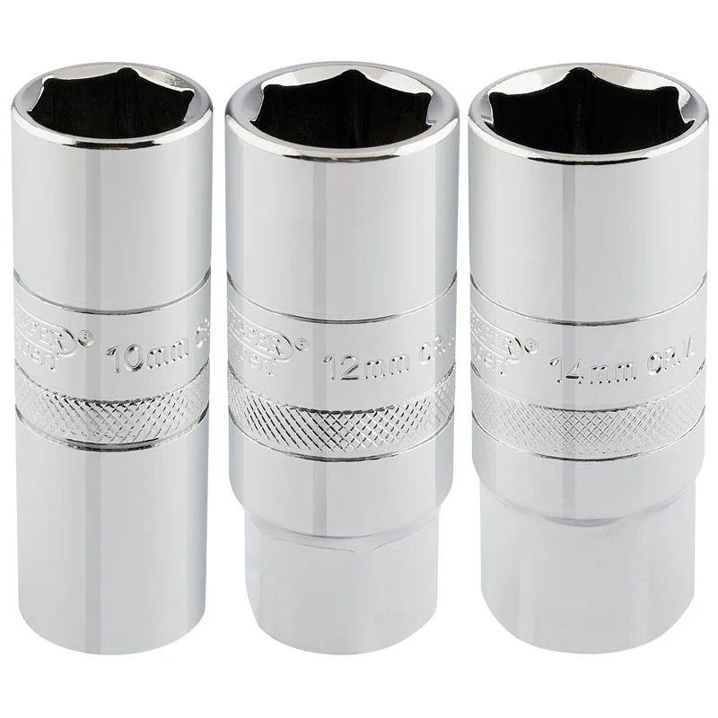 DRAPER 1/2'' Set of 3 Spark Plug Sockets 16784.0