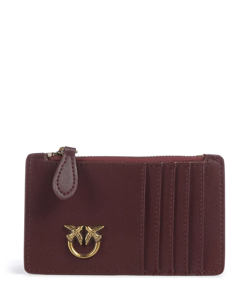 Pinko Airone Korthållare ribes intenso/antique gold