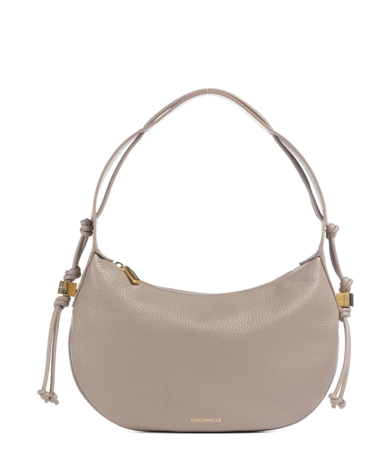 Coccinelle Thess Axelremsväska warm taupe