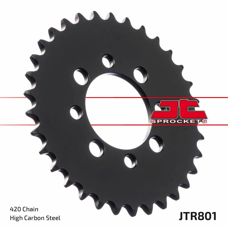 JT SPROCKETS Steel Standard Rear Sprocket 801 - 420 JTR801.30