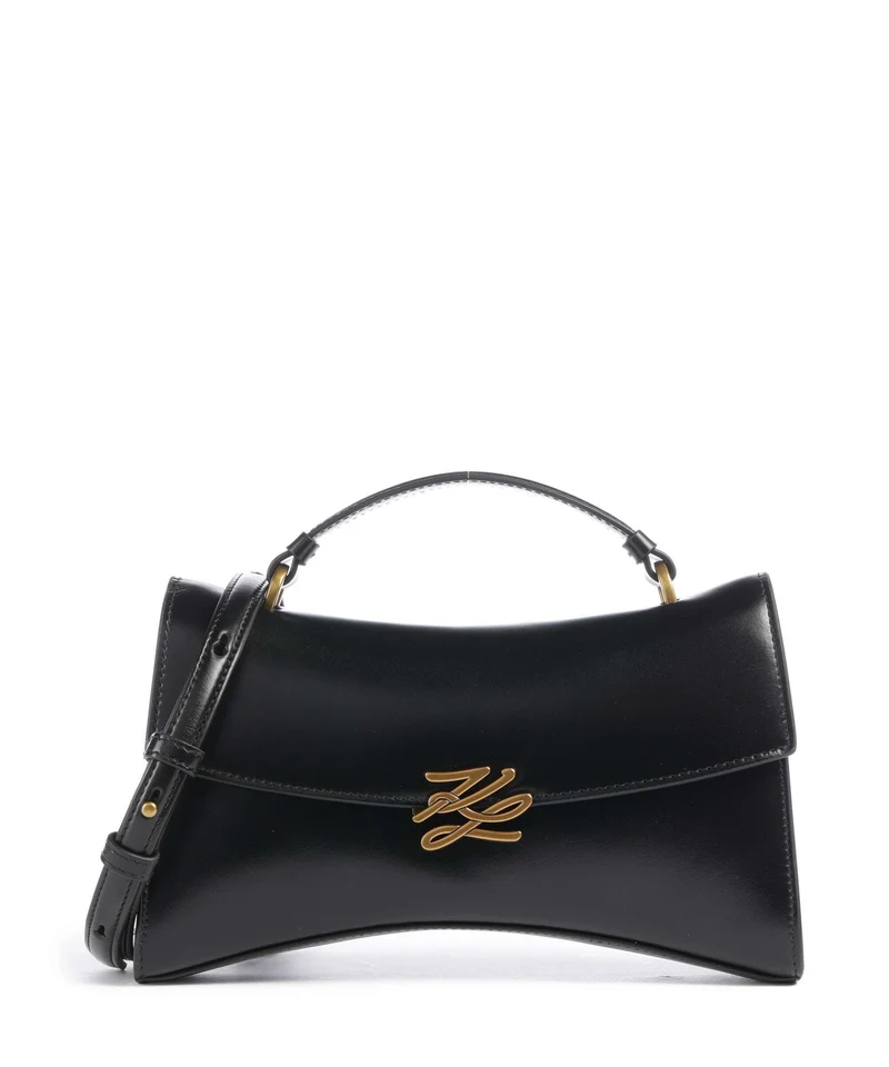 Karl Lagerfeld K/Autograph Crossover väska black/gold
