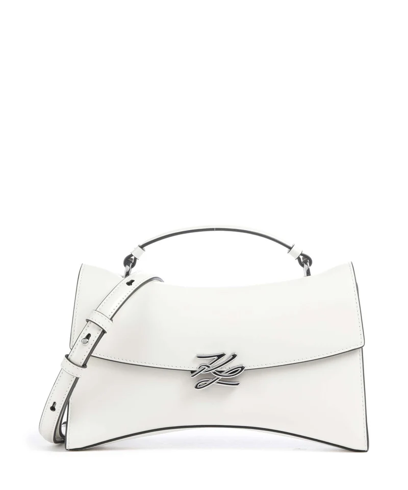 Karl Lagerfeld K/Autograph Crossover väska off white