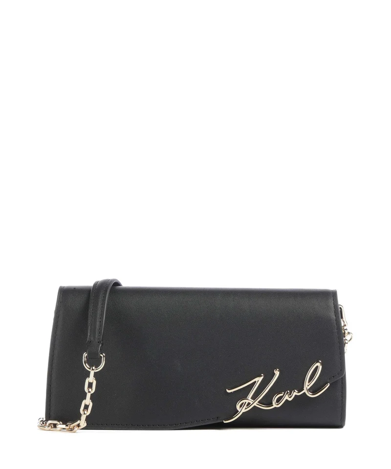 Karl Lagerfeld K/Signature Mini Crossover väska black/gold