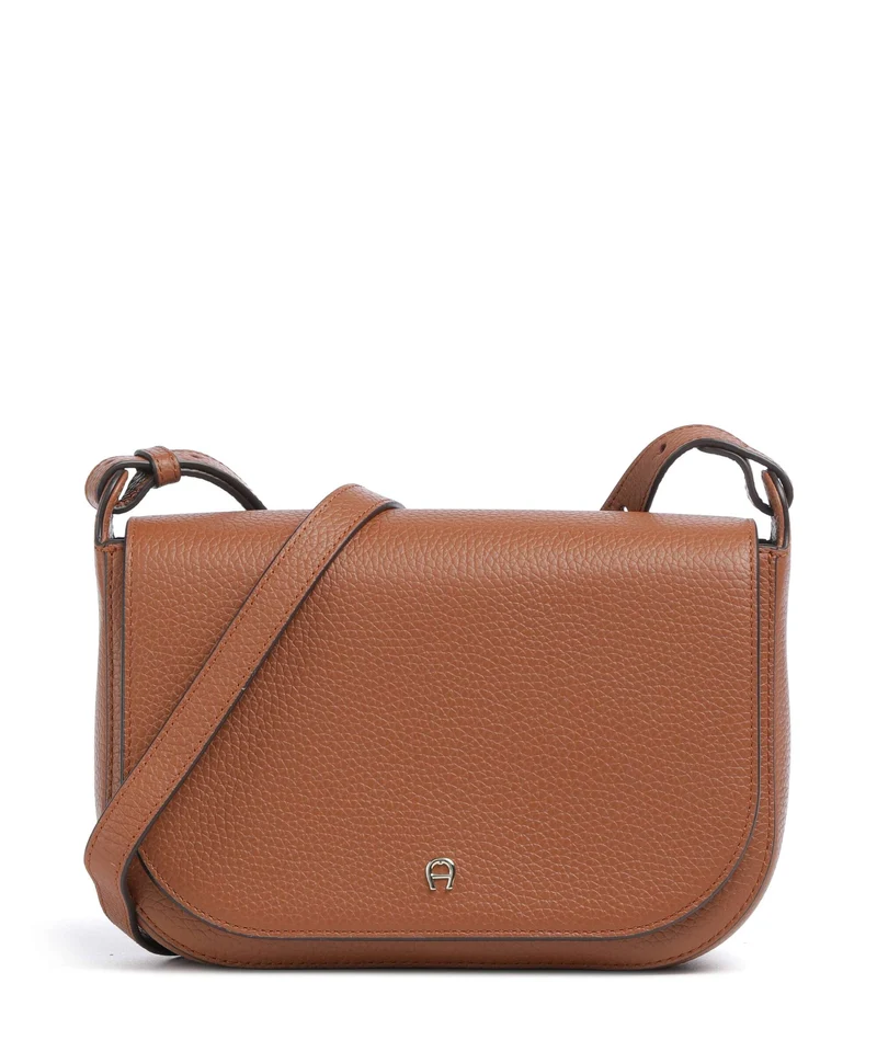 Aigner Pura S Crossover väska cognac brown