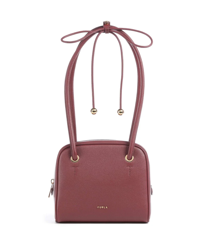 Furla Poppy S Axelremsväska red apple