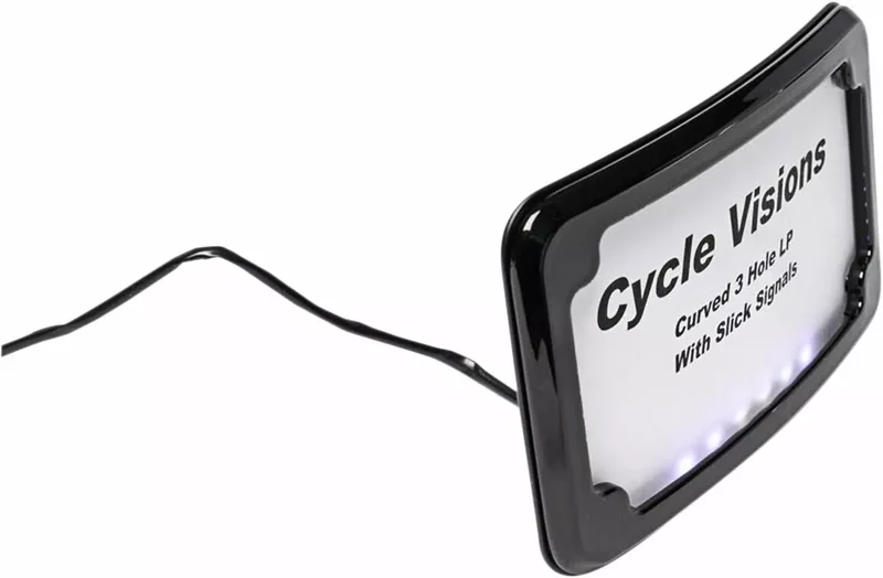 CYCLE VISIONS FRAME LP 3 HOLE BLACK CV4641B