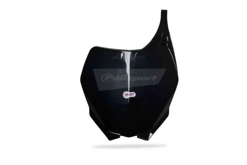 POLISPORT Front Number Plate Black Yamaha 8658100004