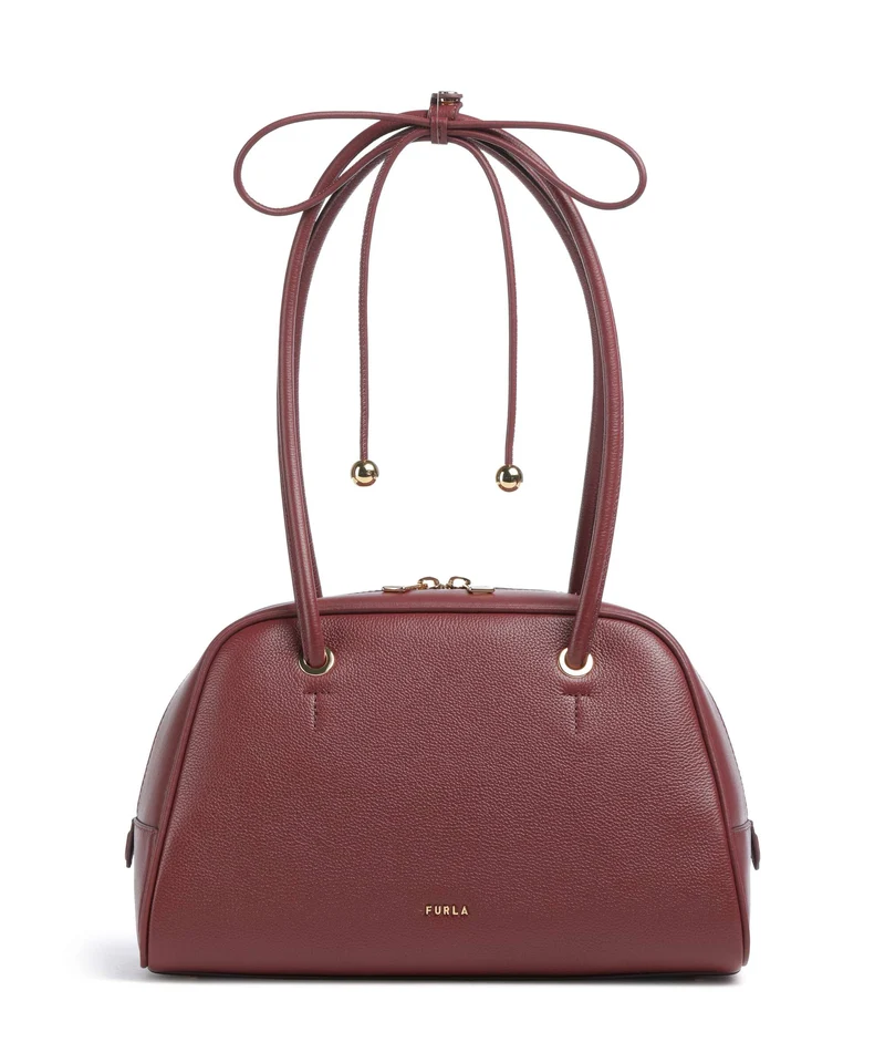 Furla Poppy M Axelremsväska red apple