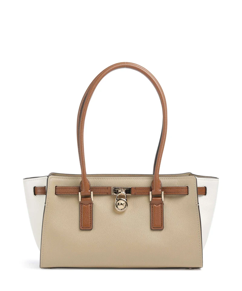 Michael Kors Hamilton Moderne Small Axelremsväska khaki multicolour