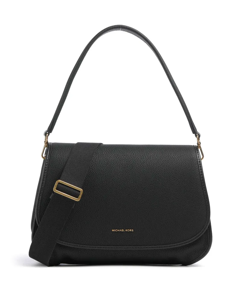 Michael Kors Holmes Medium Axelremsväska black