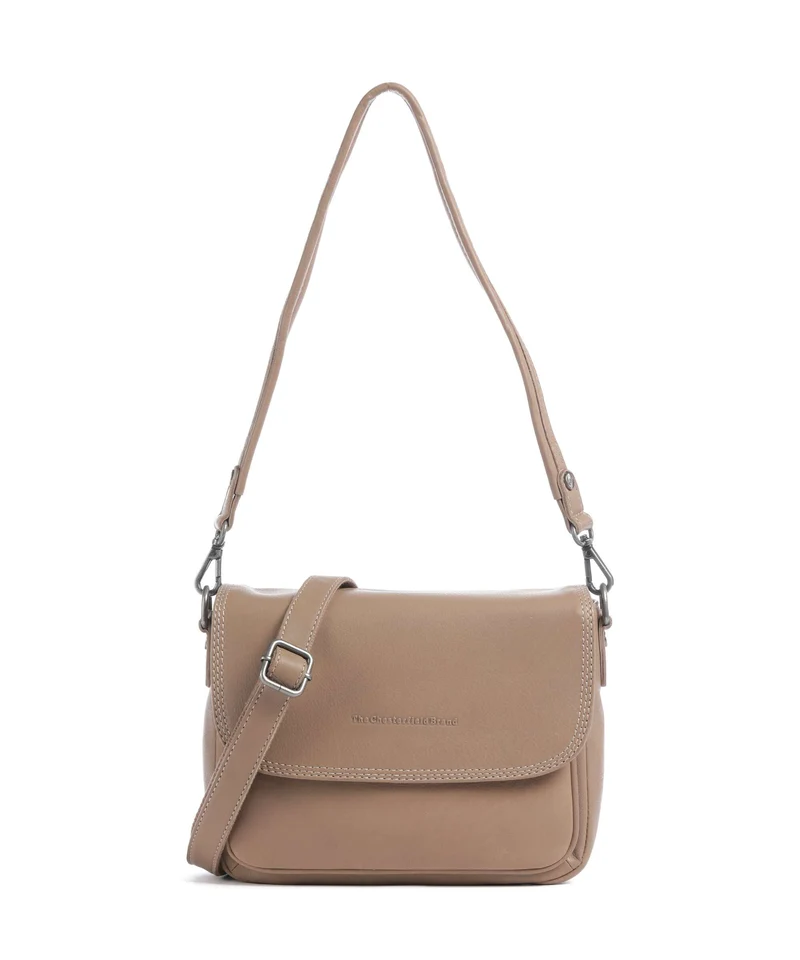 The Chesterfield Brand Serene Miloa Axelremsväska taupe