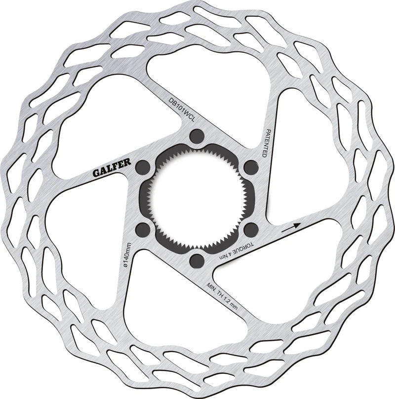 Wave Road Centre Lock Disc Brake Rotor