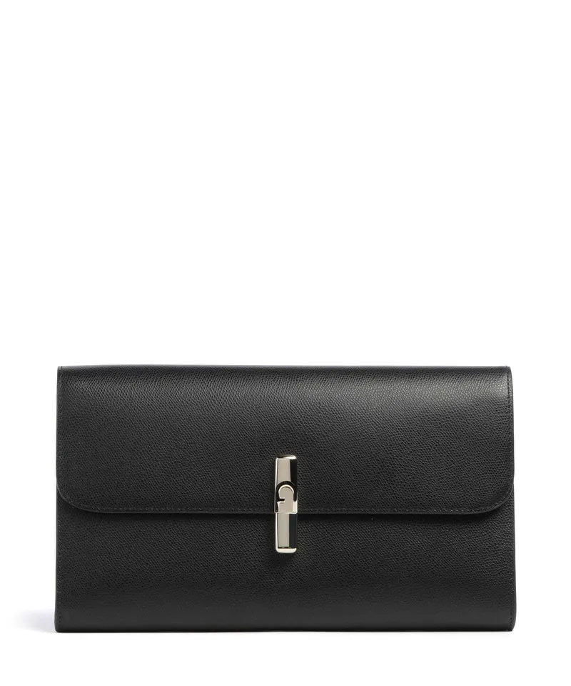Furla Iride Kuvertväska nero