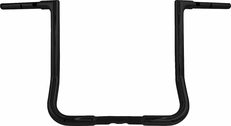 FAT BAGGERS INC. H-BAR FLAT TOP BLK 1.25 16 FLH 745016-B