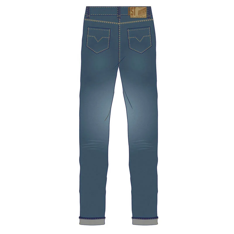 RST Tapered-Fit Reinforced Jeans - Blue Size L Long Leg 102626M.BLU-34