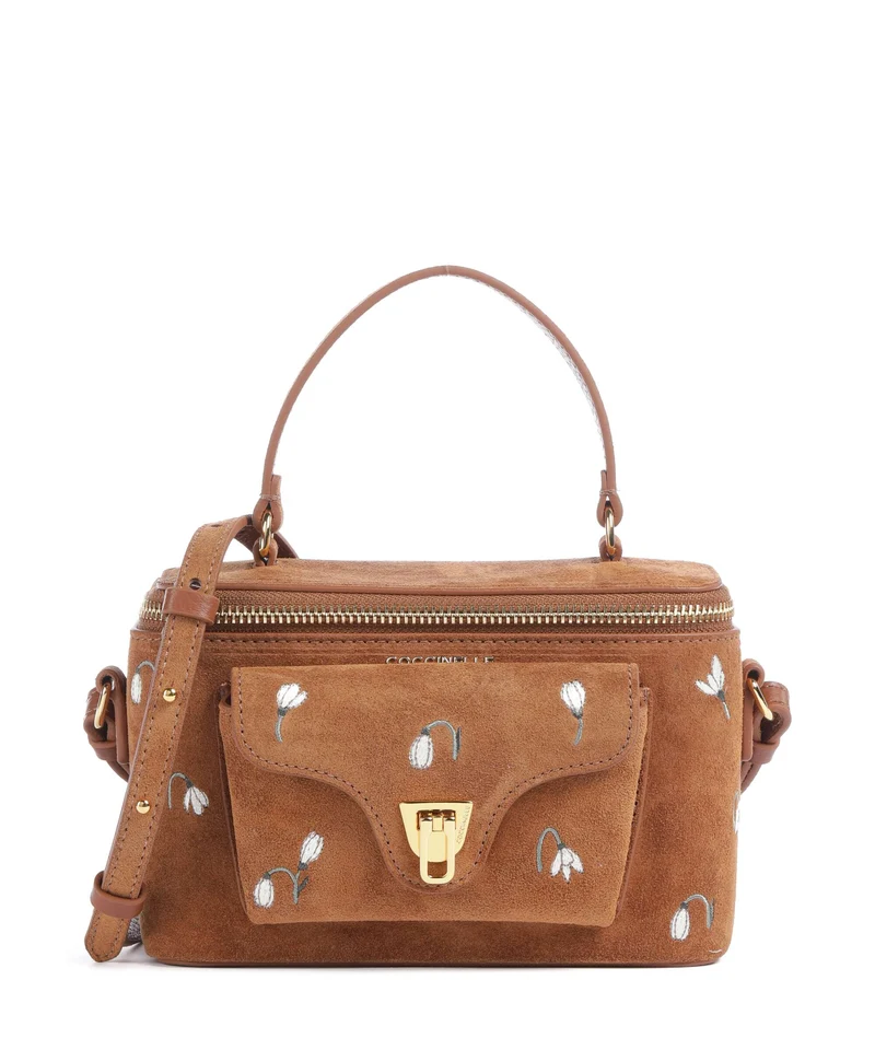 Coccinelle Beat Generation Crossover väska cognac