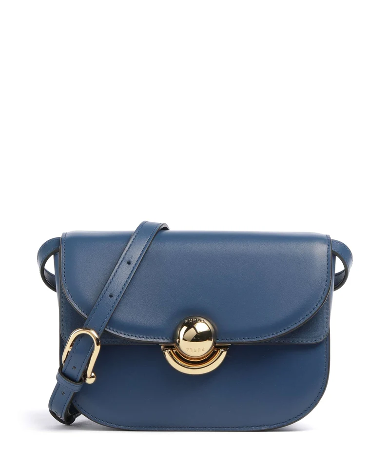 Furla Sfera Mini Crossover väska indigo