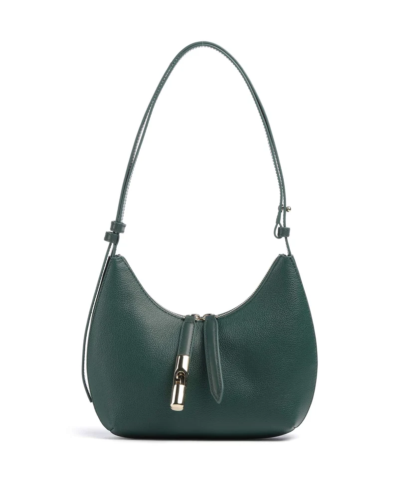 Furla Goccia S Axelremsväska botanical green