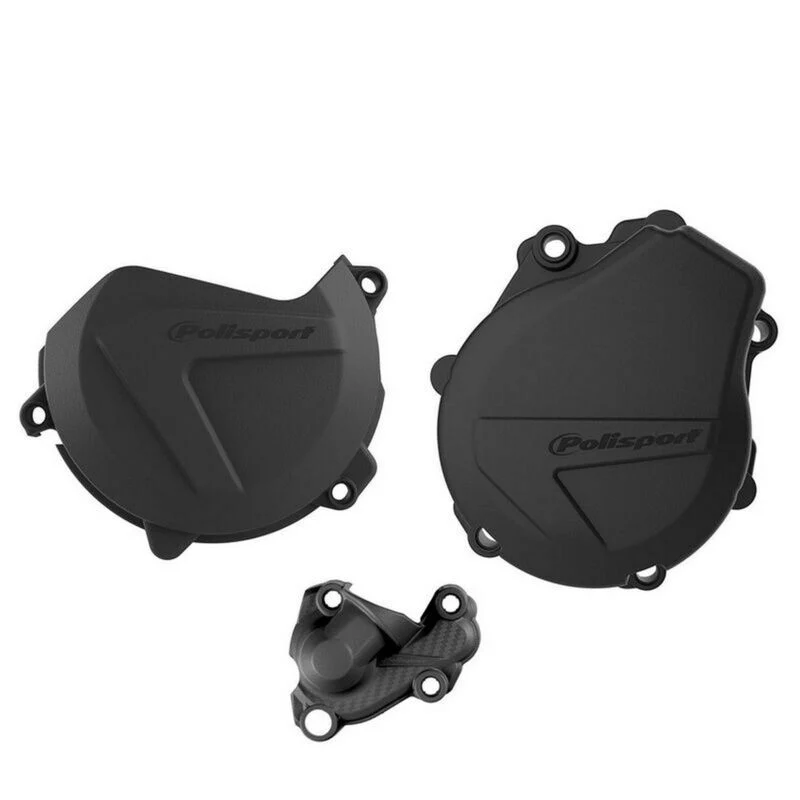 POLISPORT Clutch, Ignition And Water Pump Cover Protectoion Set - KTM / Husqvarna 90991