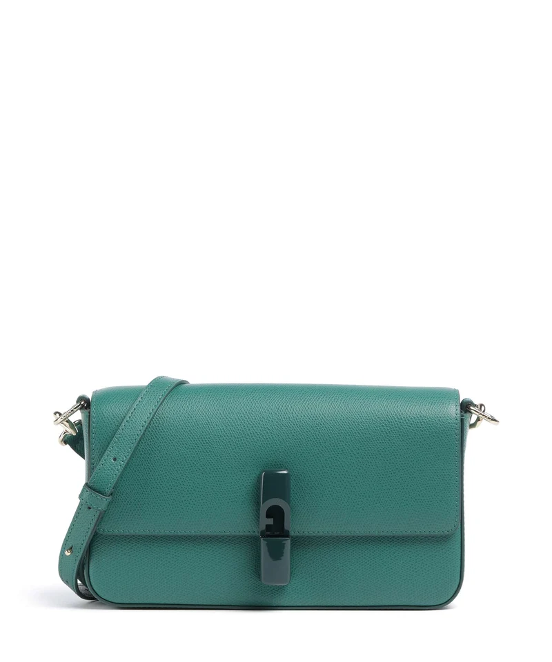 Furla Iride S Crossover väska jade