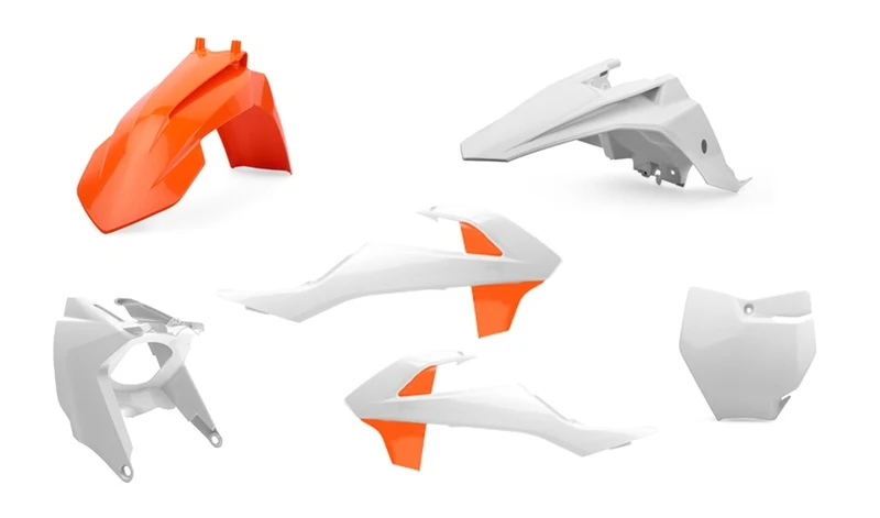 POLISPORT MX Plastic Kit OEM Color KTM SX65 90805