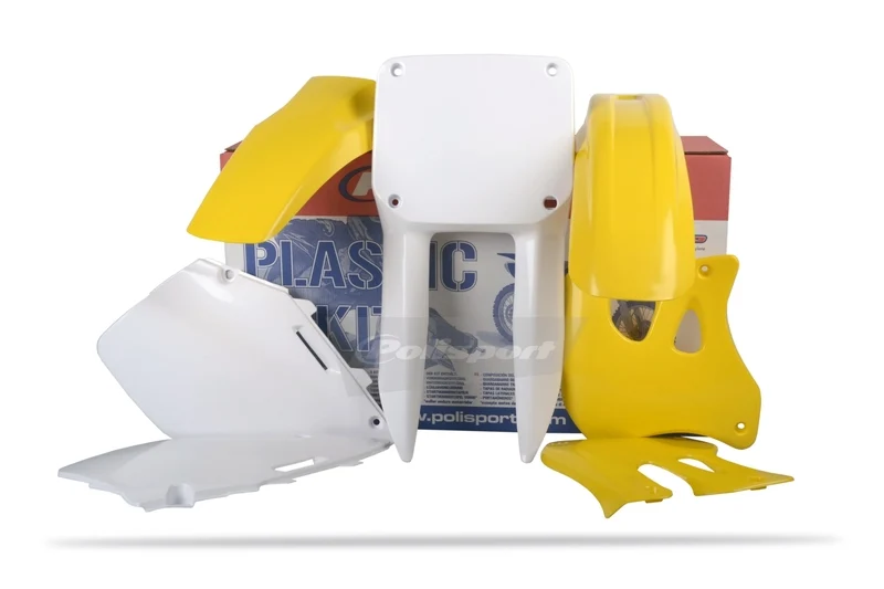 POLISPORT Plastic Kit OEM Color Suzuki RM125/RM250 90093