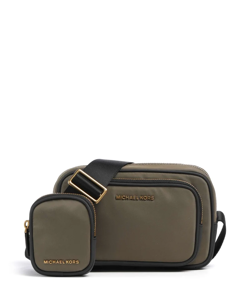 Michael Kors Brooklyn Crossover väska loden