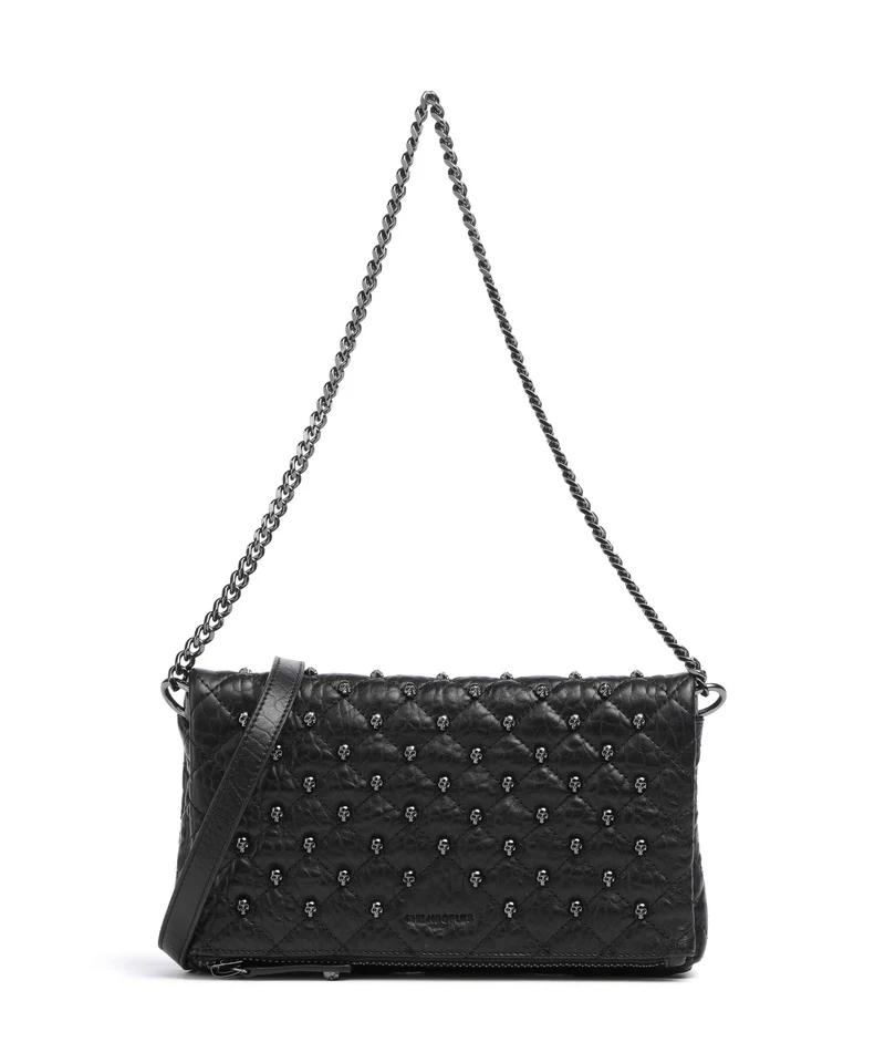 The Kooples Heritage Small Axelremsväska black