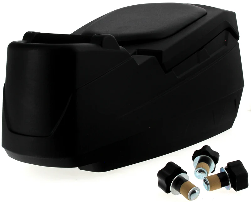 ART Twin Rear Cargo Box Solid Black 2x48L 127-0010