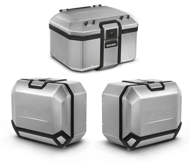 SHAD Terra Full Pack 131L - Top Case 48L + Right Side Case 36L + Left Side Case 47L