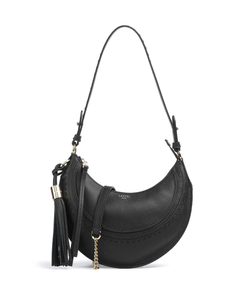 Lancel Hobohème S Axelremsväska black