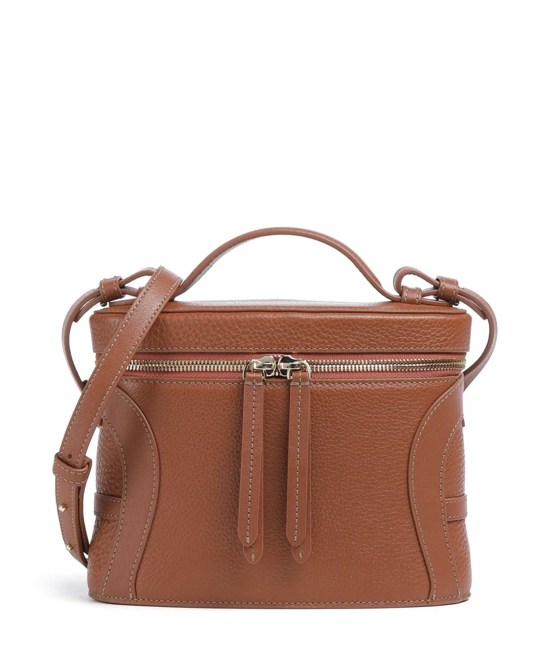 Aigner Deborah S Crossover väska cognac brown