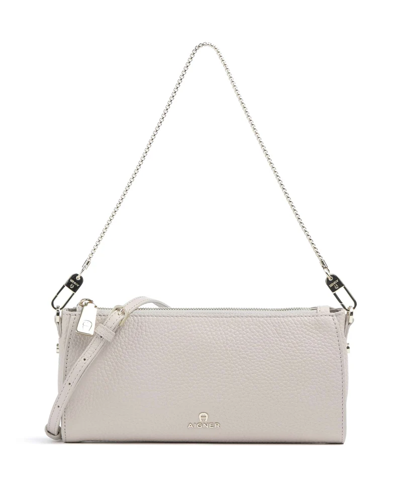 Aigner Ivy S Axelremsväska fog beige