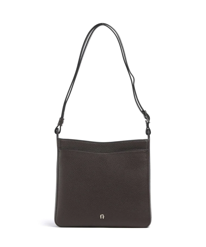 Aigner Pura M Axelremsväska soil brown