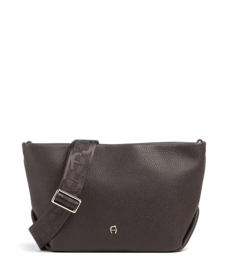 Aigner Paola Crossover väska soil brown