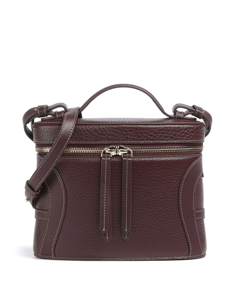 Aigner Deborah S Crossover väska port red