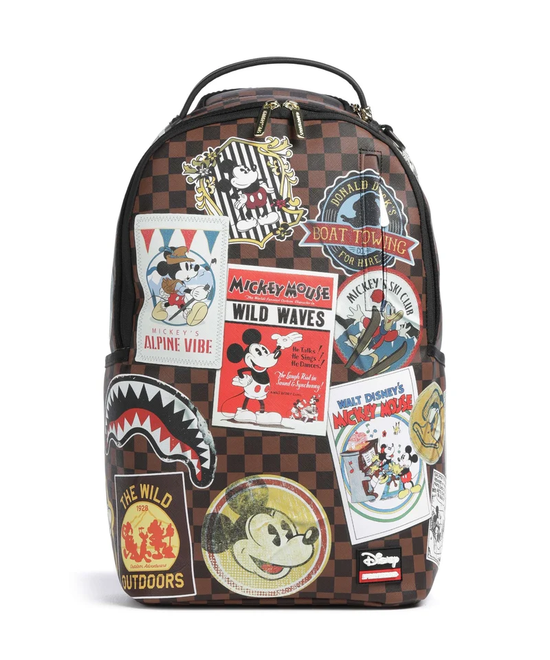Sprayground Mickey Mouse Global Mogul Ryggsäck brown