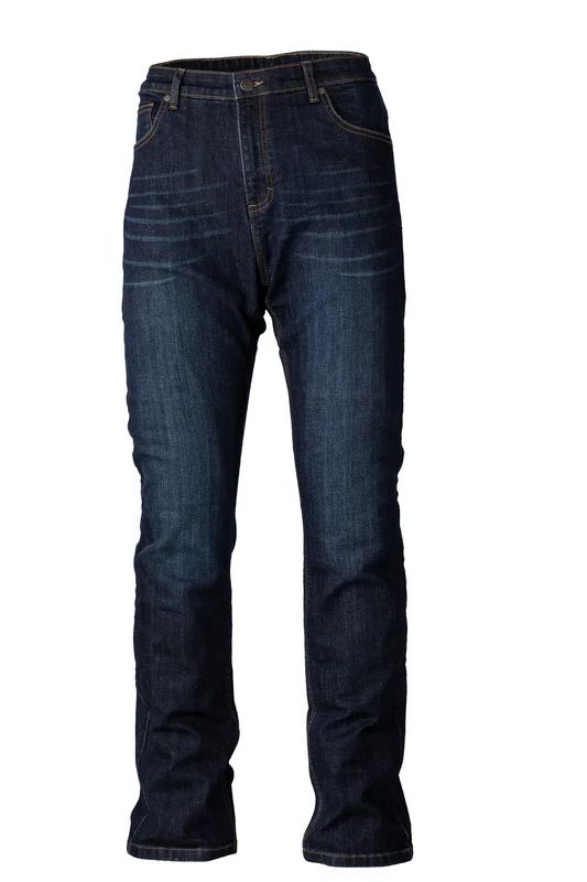 RST Straight Leg 2 CE Reinforced Textile Pants - Dark Blue Denim Size M Short Leg 103037D.BLU-32