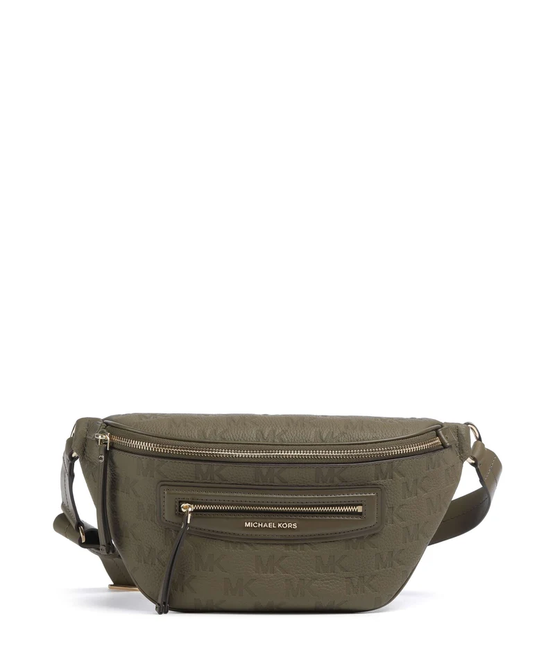 Michael Kors Jet Set Travel Medium Midjeväska loden