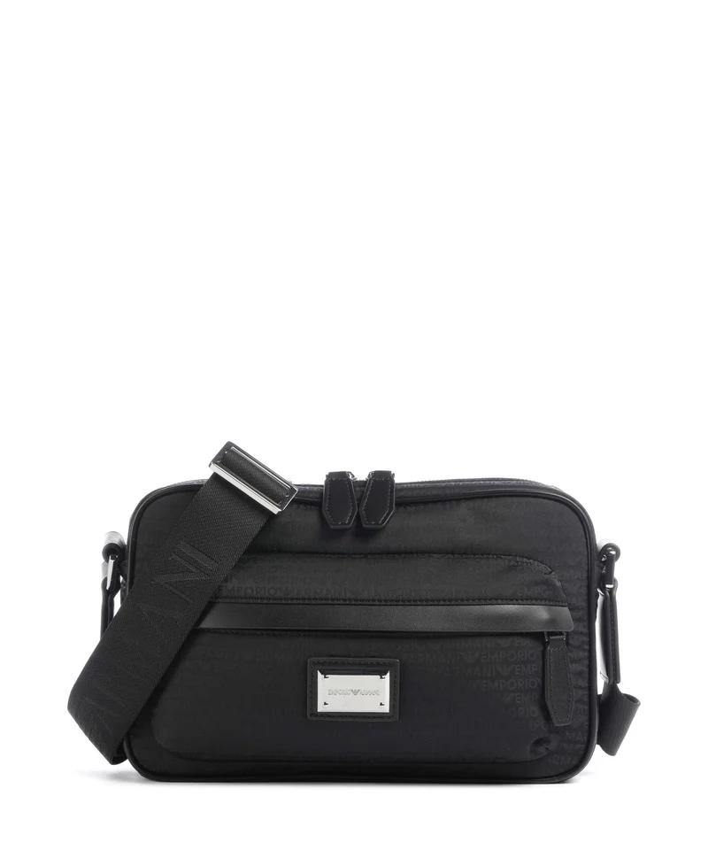 Emporio Armani Monogram Crossover väska black beauty