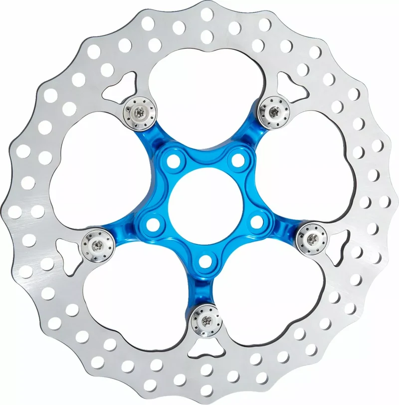 ARLEN NESS ROTOR SPIDER 11.8 FLT REAR BLU 300-063