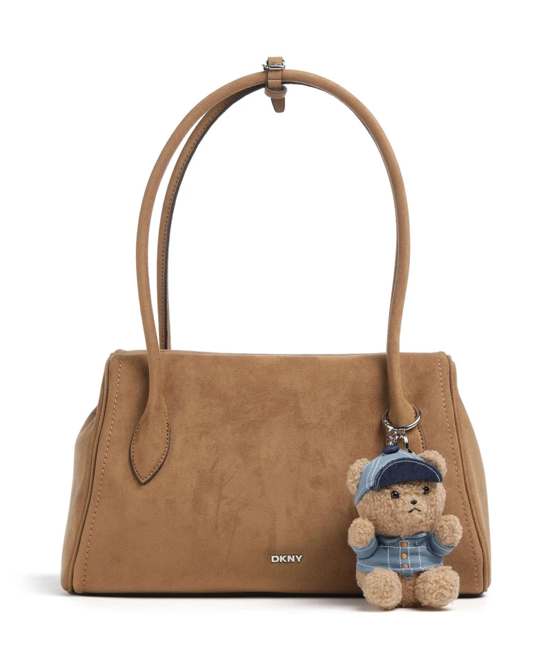 DKNY Amelie Large Axelremsväska almond